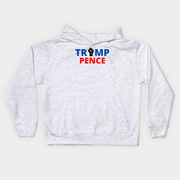 TRUMP PENCE 2020 Kids Hoodie by Rebelion